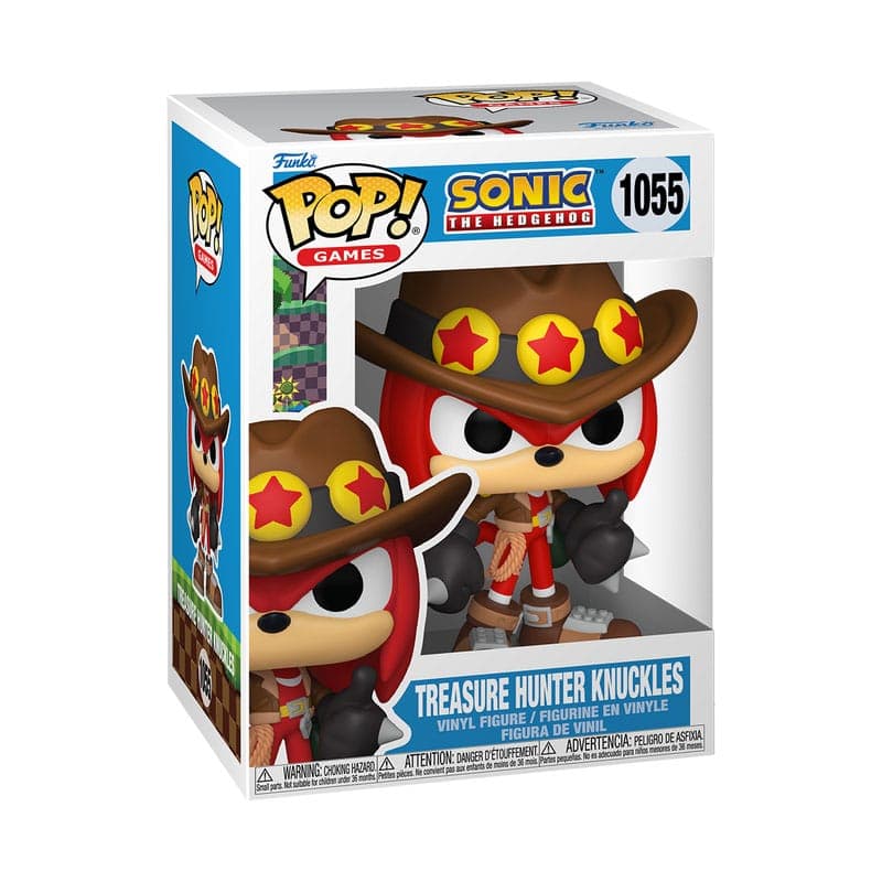 Sonic The Hedgehog: Funko Pop! Games - Treasure Hunter Knuckles (Vinyl Figure 1055)