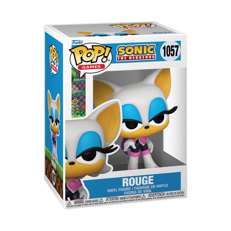 Sonic The Hedgehog: Funko Pop! Games - Rouge (Vinyl Figure 1057)