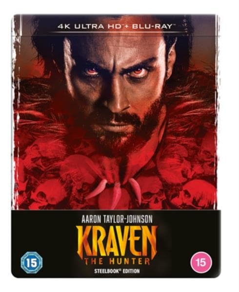 KRAVEN THE HUNTER UHDBD STEELBOOK