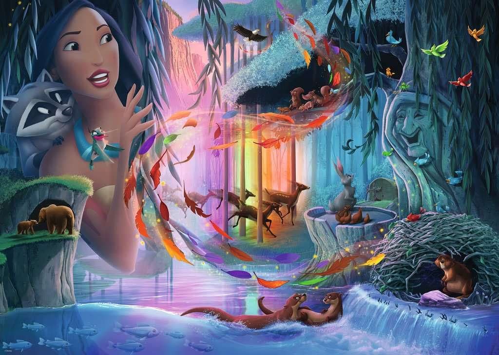 Ravensburger Legpuzzel Disney Castles Pocahontas, 1000st.