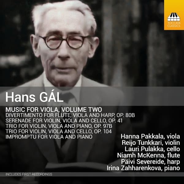 Hanna Pakkala, Reijo Tunkkari, Lauri Pulakka, Niamh McKenna, Päivi Severeide, Irina Zahharenkova - Gál: Music For Viola, Volume Two (CD)