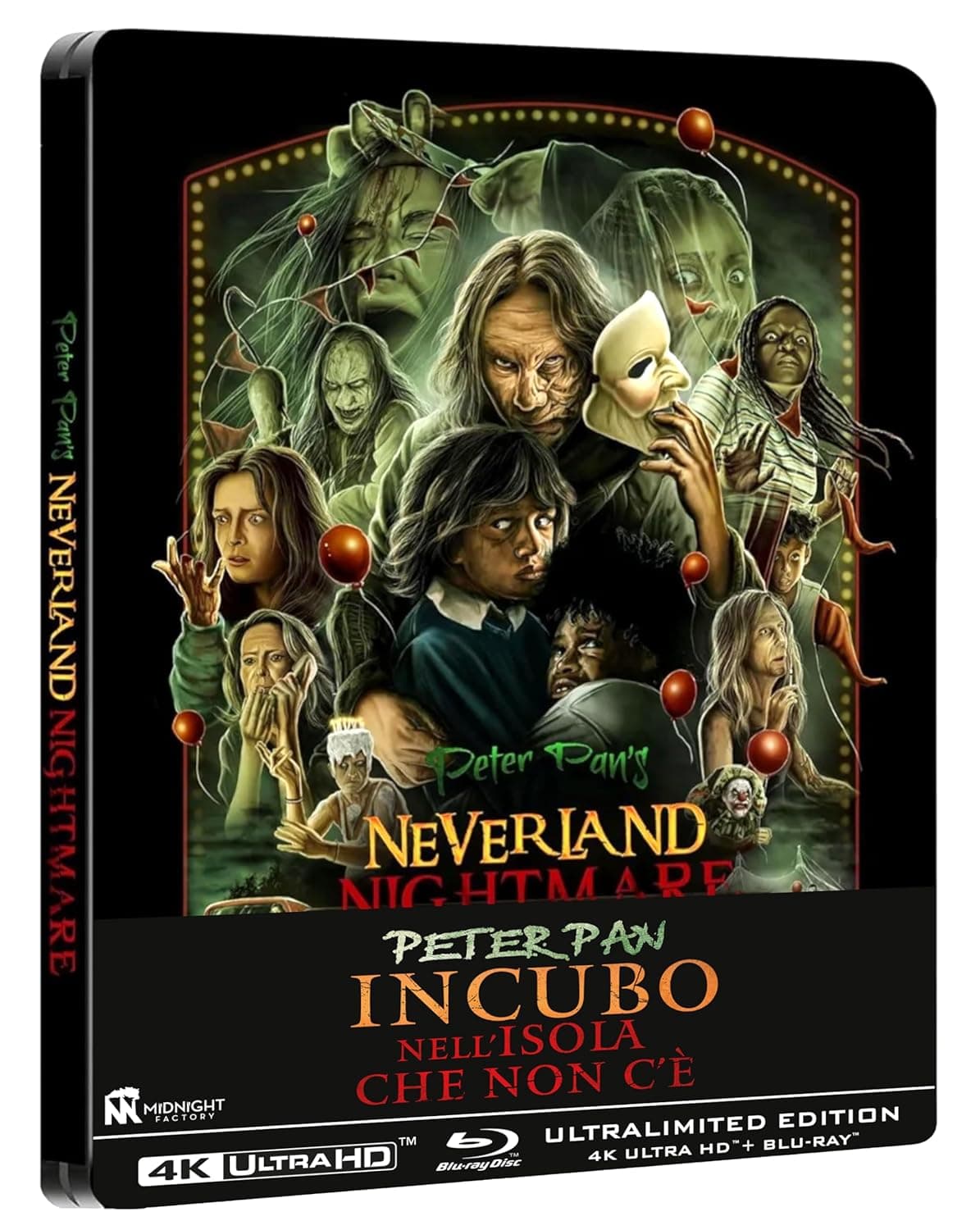 Peter Pan - Incubo Nell\'Isola Che Non C\'E\' (4K Ultra Hd+Blu-Ray+Booklet)