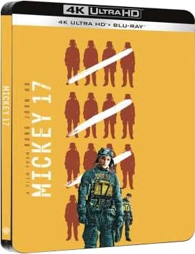 Mickey 17 - Steelbook 3 Kill Marks (4K Ultra Hd+Blu-Ray)