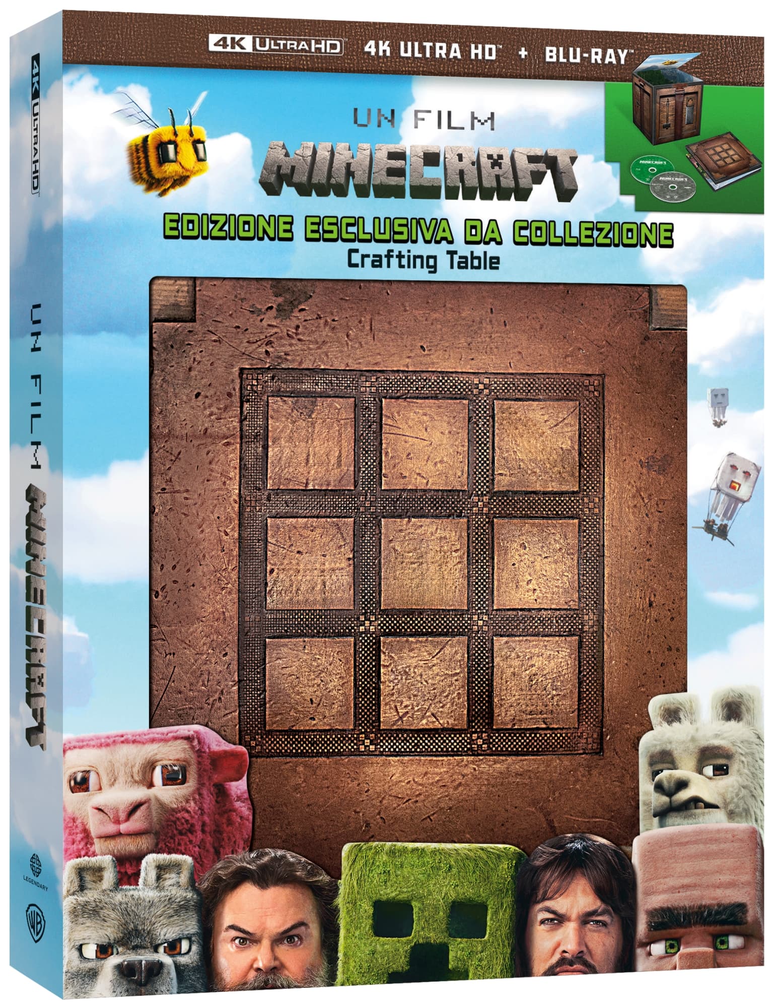 Film Minecraft (Un) (Ltd Cube Collector\'S Ed.) (4K Ultra Hd + Blu-Ray)