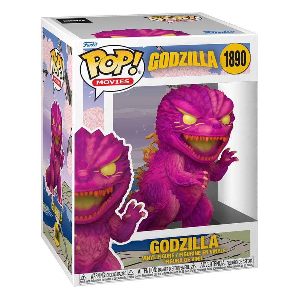 Godzilla: Funko Pop! Premium - Retro-Futurism Pink Godzilla (Vinyl Figure 1890)