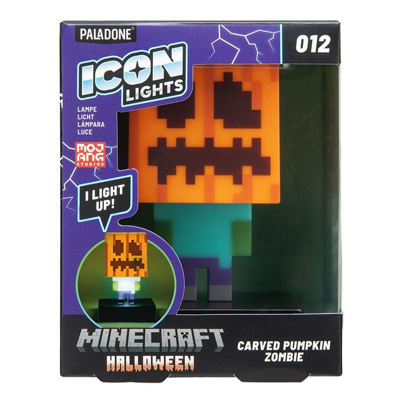 Minecraft - Zombie Jack O Lantern Icon Light