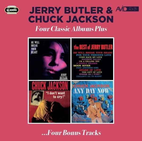 Jerry Butler & Chuck Jackson - Four Classic Albums Plus (2 CD)