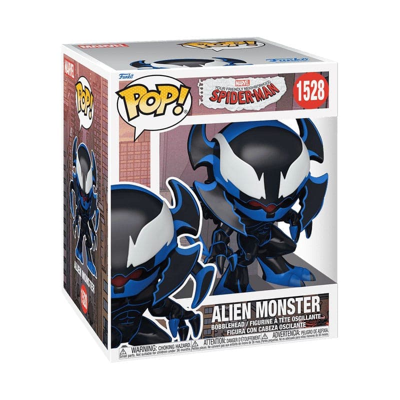 Marvel: Funko Pop! Super - Your Friendly Neighborood - Alien Monster (Vinyl Figure 1528)