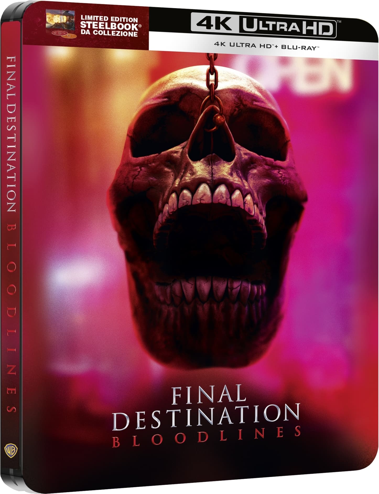 Final Destination Bloodlines Steelbook 1 \'Teaser\' (4K Ultra Hd + Blu-Ray)