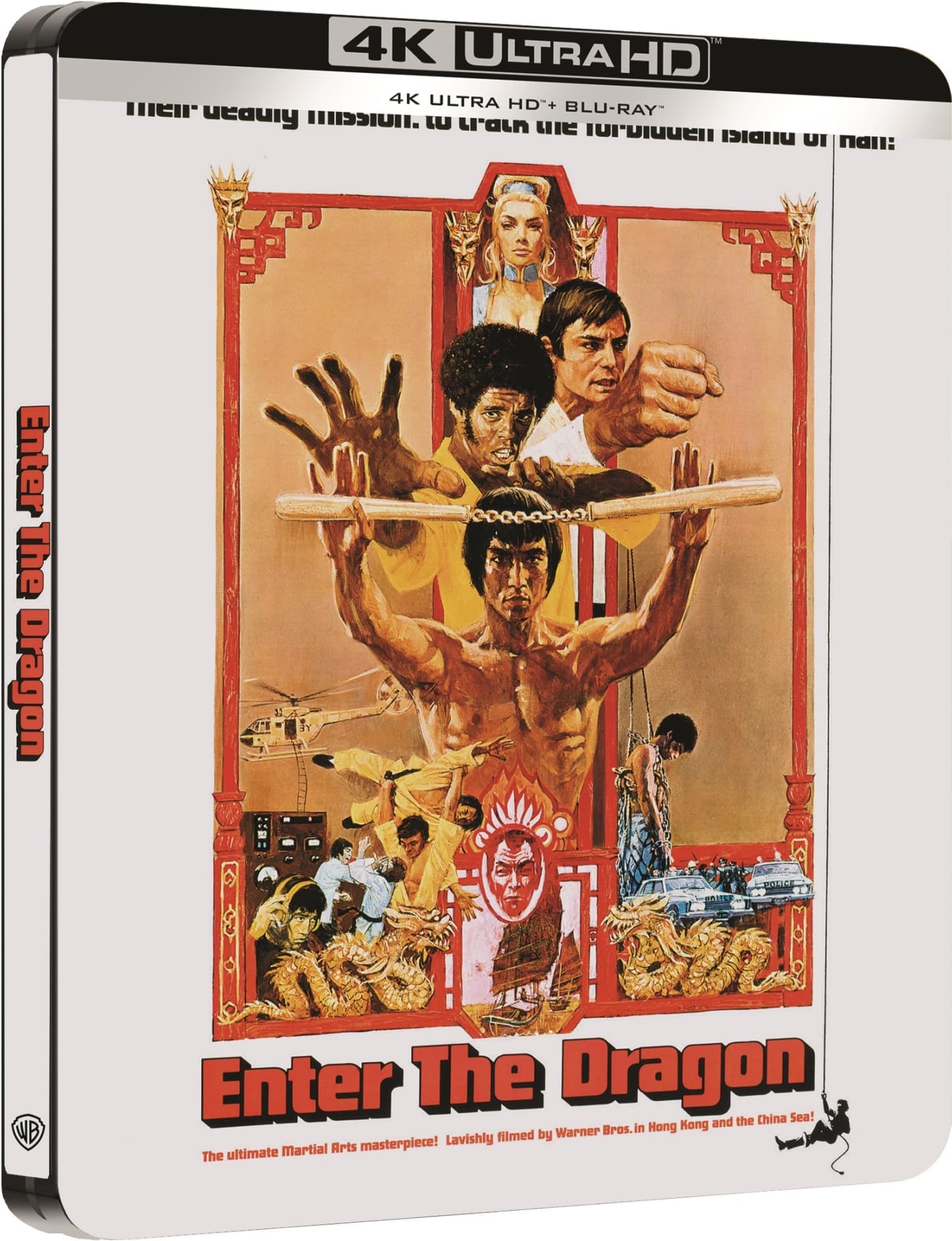 Enter The Dragon (Steelbook) (4K Ultra Hd + Blu-Ray)