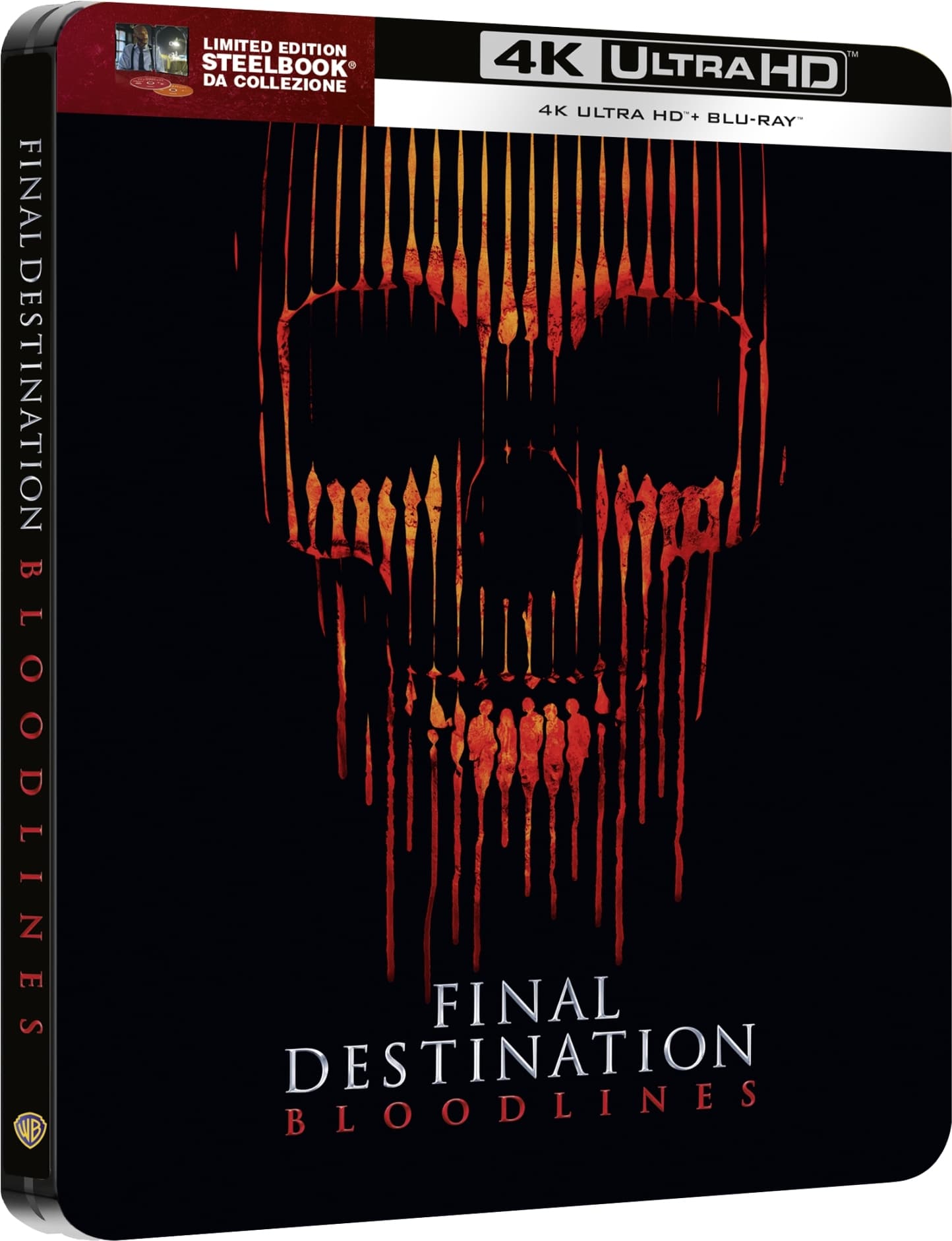 Final Destination Bloodlines Steelbook 2 \'Bus Shelter Skull\' (4K Ultra Hd + Blu-Ray)