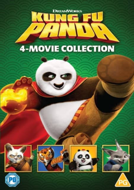 KUNG FU PANDA 4 MOVIE COLLECTION (Import)