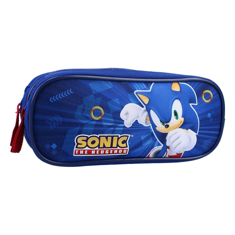 Sonic Still Unstoppable Etui, 2-vaks - Blauw