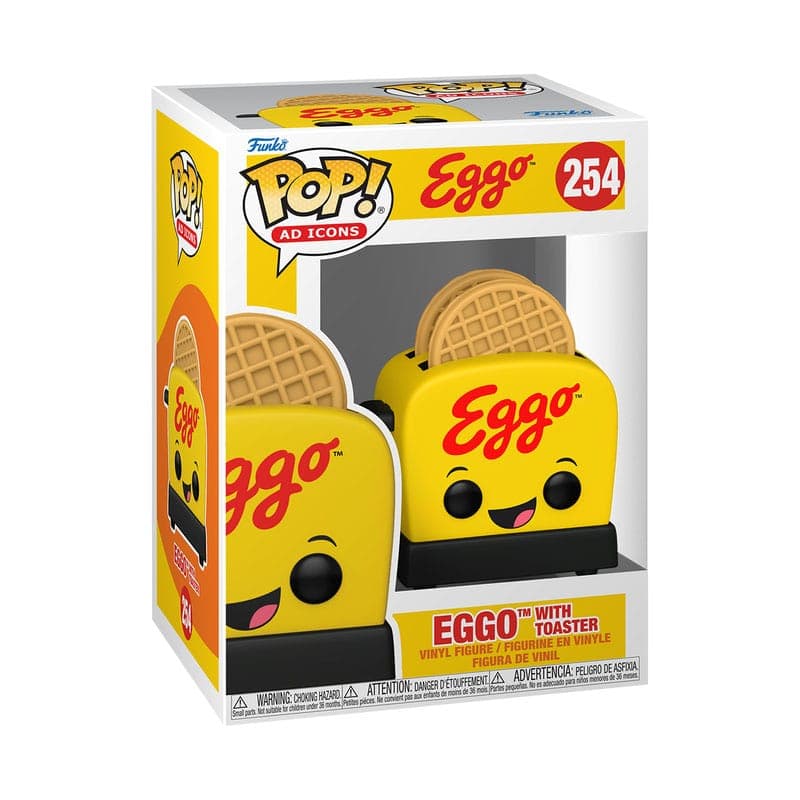 Kelloggs: Funko Pop! Ad Icon - Eggo With Toaster (Vinyl Figure 254)