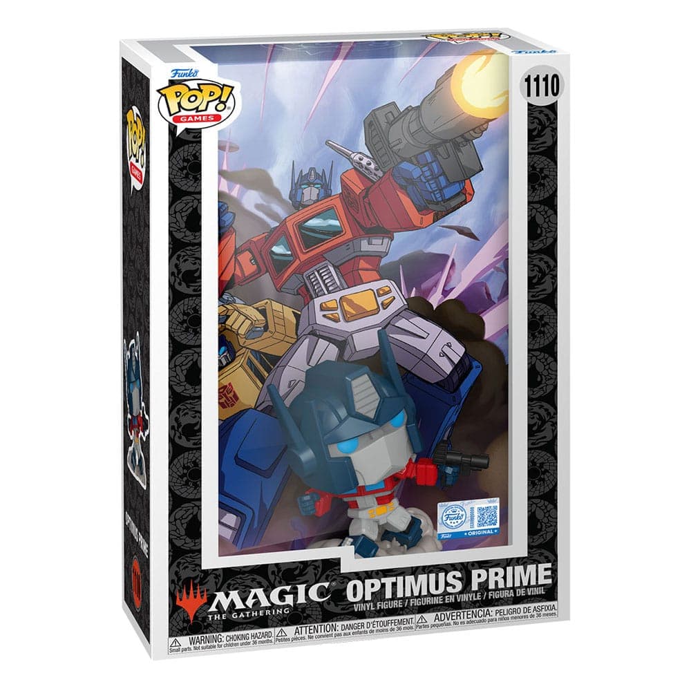 Magic The Gathering: Funko Pop! Comic Cover - Optimus Prime (Vinyl Figure 1110)