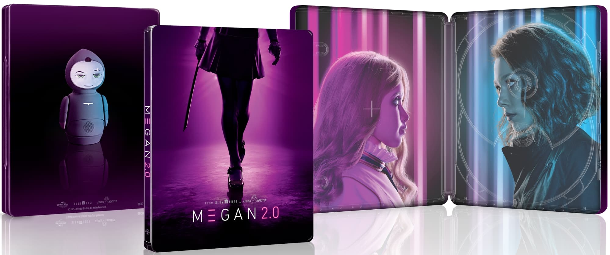 M3gan 2.0 (Steelbook) (4K Ultra Hd+Blu-Ray)