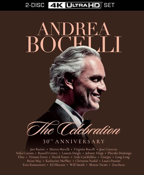 Andrea Bocelli - The Celebration 30th Anniversary (4K Ultra HD Blu-ray)