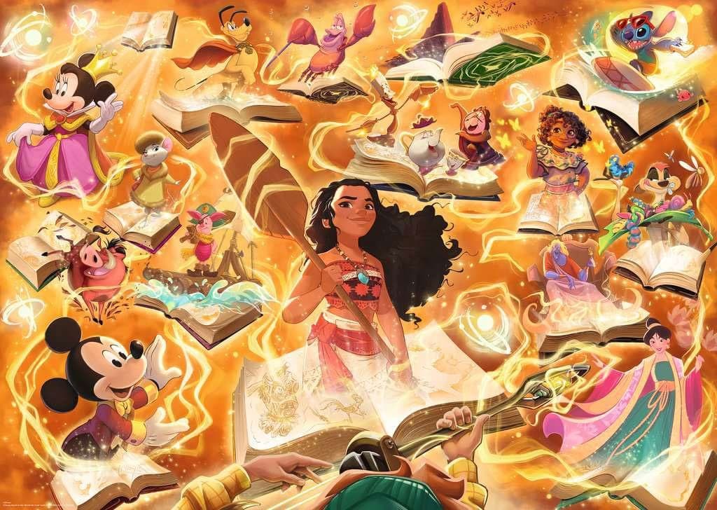 Ravensburger Legpuzzel Disney Lorcana Glimmers of the Realm: Amber - 1000st.