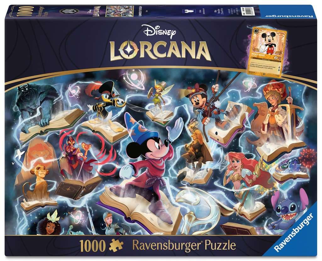 Ravensburger Legpuzzel Disney Lorcana Glimmers of the Realm: Steel - 1000st.