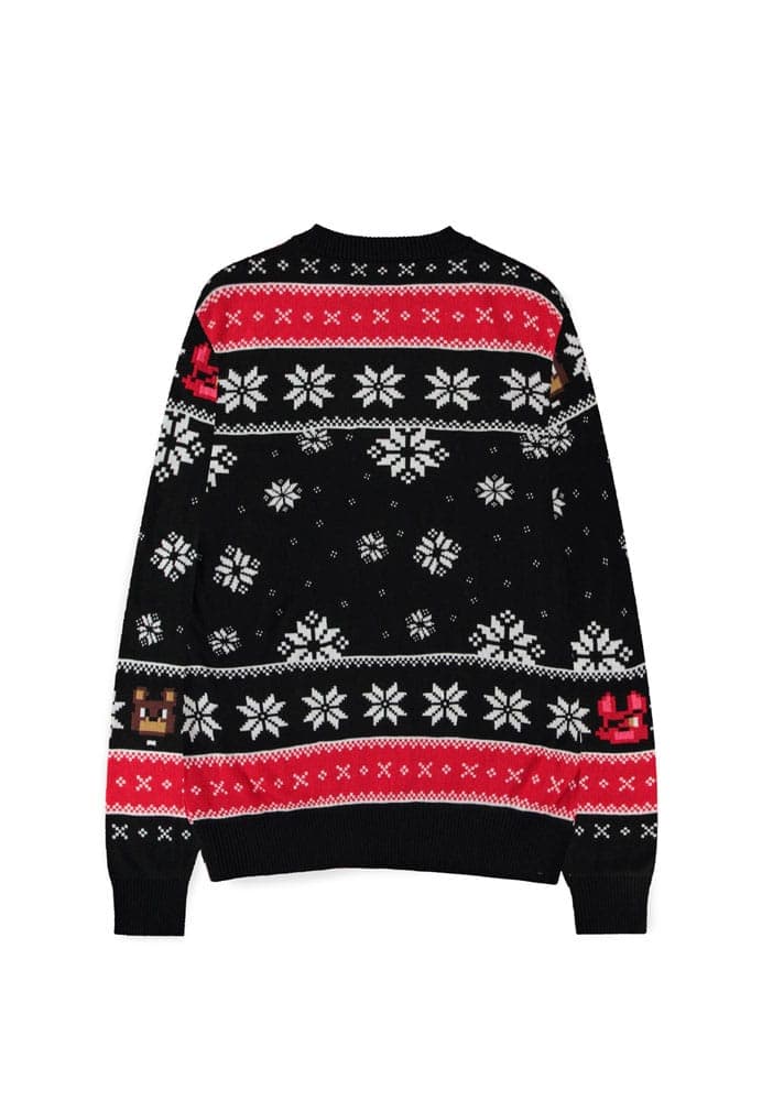 Five Nights at Freddy\'s Sweater Survived Five Nights (Christmas Jumper) Size M