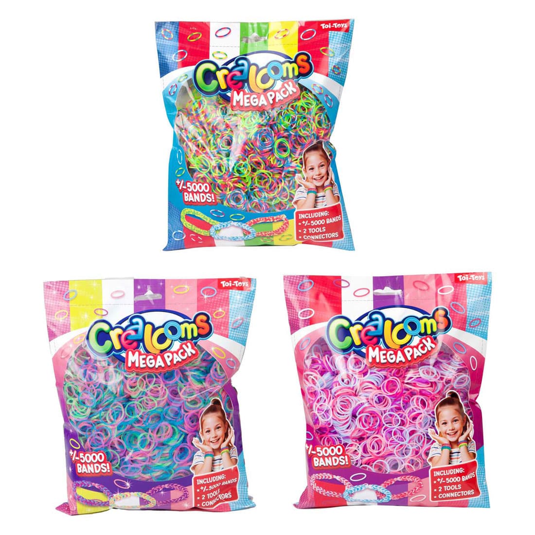 Fun Loomband Set Mega, 5000dlg.