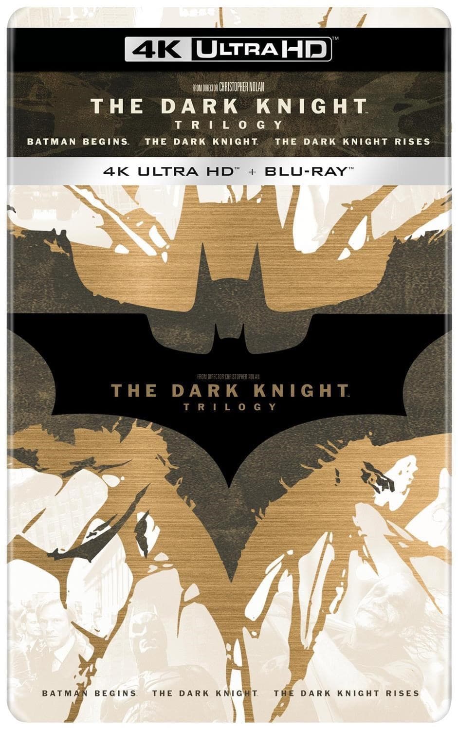 The Dark Knight Trilogy (4K Ultra HD Blu-ray) (Limited Edition) (Steelbook)