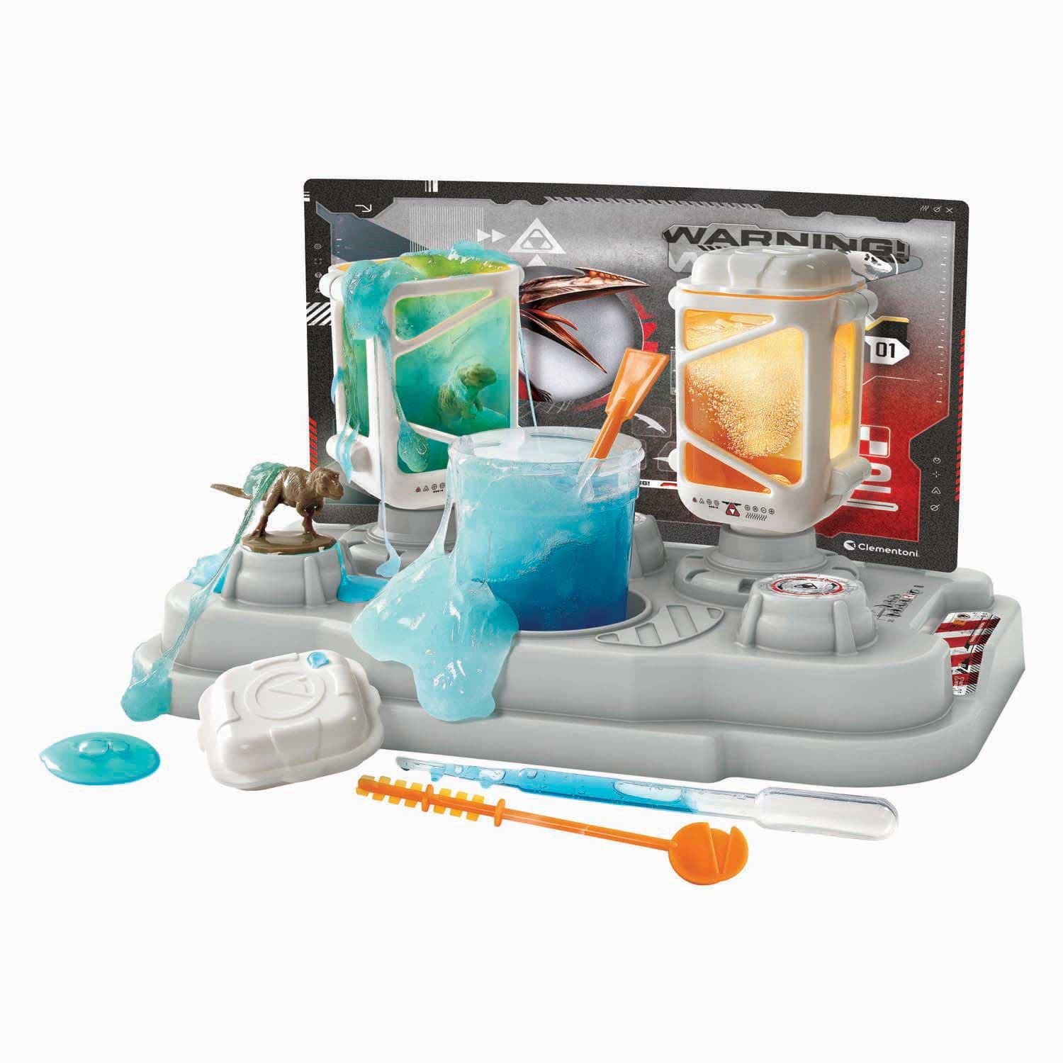 Clementoni Jurassic World Geheim Lab Slijm Maken