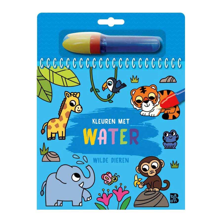 Kleuren met Water - Wilde Dieren
