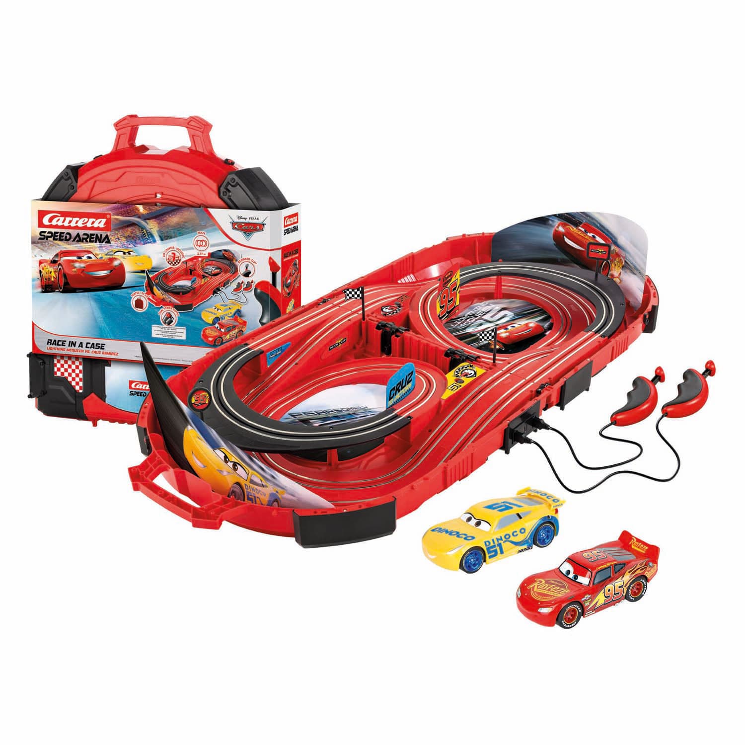 Carrera Speed Arena - Racebaan Disney Pixar Cars