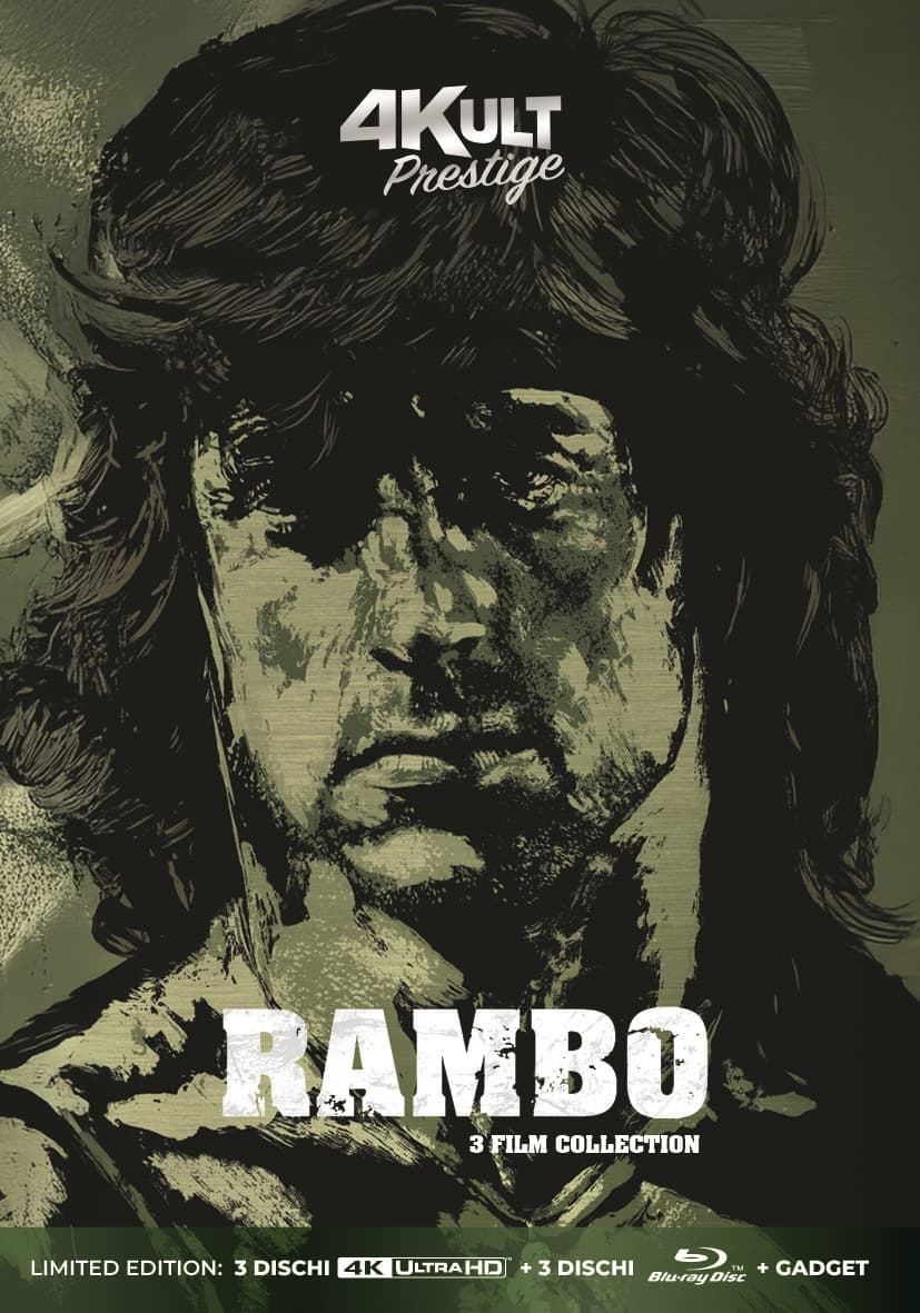 Rambo Trilogia (Edizione Limitata Numerata) (3 4K Ultra Hd + 3 Blu-Ray Hd)
