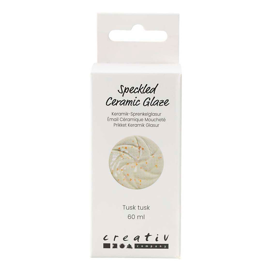 Gespikkeld Keramiek Glazuur 999-1060 C Dekkend Tusk Tusk - 60ml