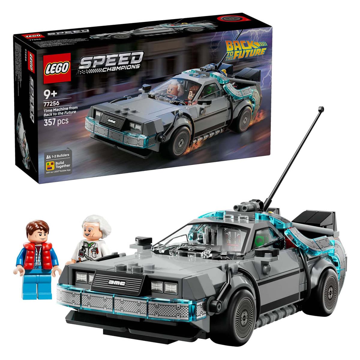 LEGO Speed Champions 77256 Tijdmachine uit Back to the Future