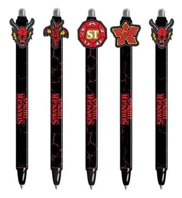 Stranger Things: Erasable Gel Pens (Retractable Clip Icon) (Pen / Penne)
