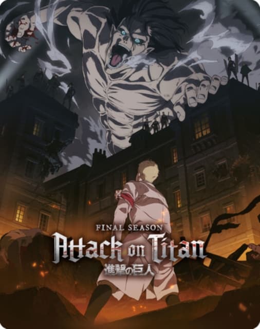 Attack On Titan The Complete Final Season Limited Edition Steelbook