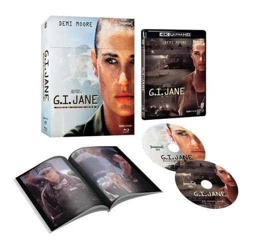 G.i. Jane (1997) 4k Uhd + Blu-ray Limited Edition Hardbox + Hardback Booklet - Imprint Collection #499 (Import)