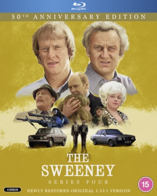 The Sweeney Series Four 50th Anniversary Edition BluRay