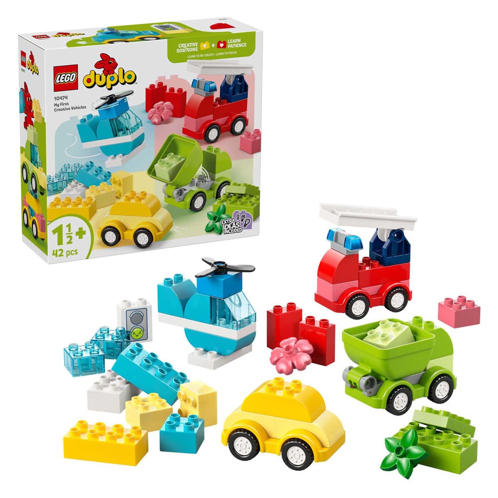 LEGO DUPLO 10474 Mijn eerste creatieve voertuigen