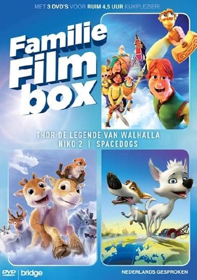 Familie Film Box - Thor/Space Dogs/Niko 2 (DVD)
