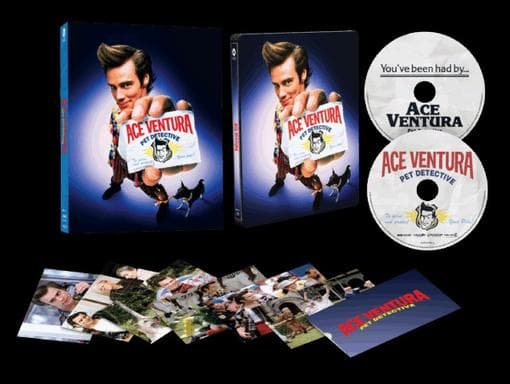 Ace Ventura: Pet Detective (1994) - Limited Edition Steelbook + Lenticular Hardcase (4k Uhd + Blu-ray) (Import)