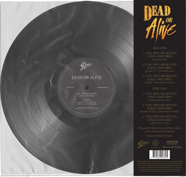 Dead Or Alive - You Spin Me Round (Like A Record) (12" Single)