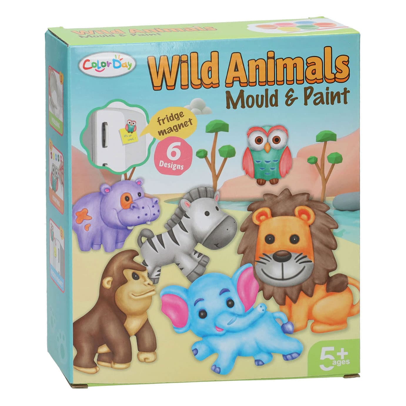 Gieten & Schilderen Wilde Dieren
