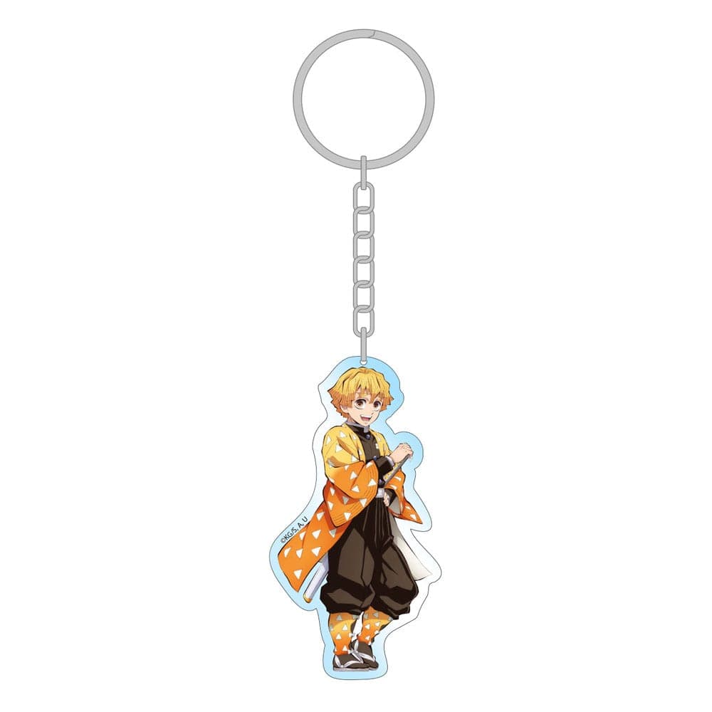 Demon Slayer: Kimetsu no Yaiba Acrylic Keychain Zenitsu Holographic 7 cm