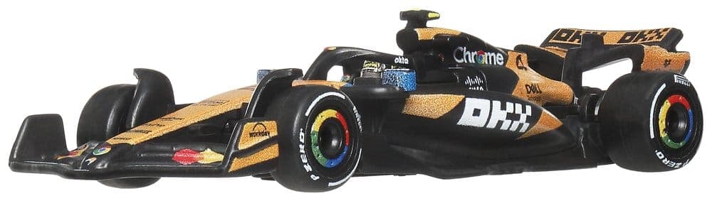 Hot Wheels F1 2025 Mclaren Formula 1 Team 4 Toys