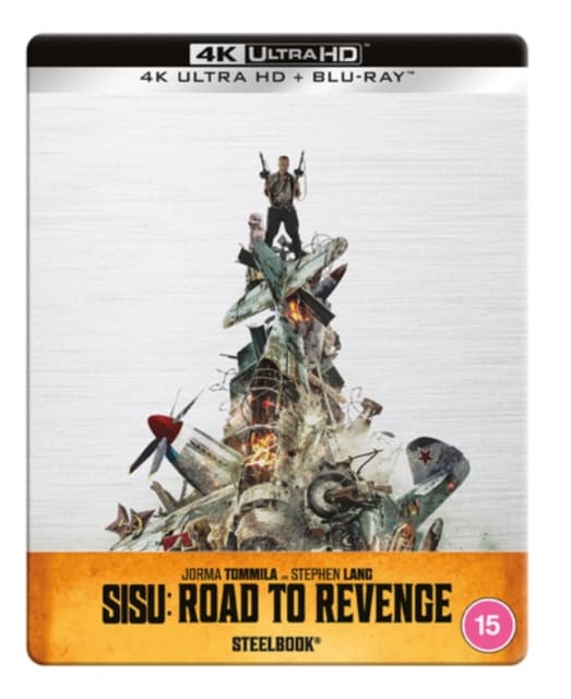 SISU ROAD TO REVENGE UHDBD STEELBOOK