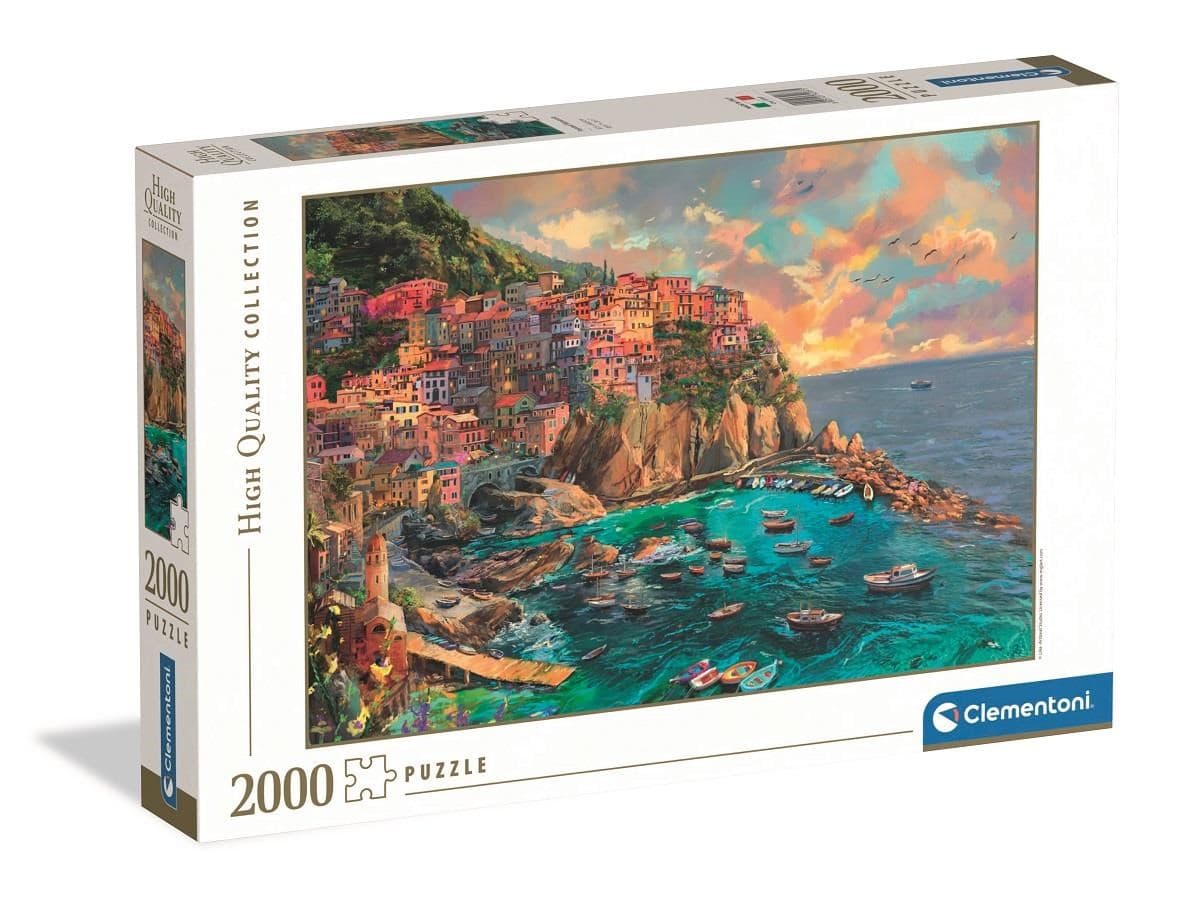 Painted Manarola HQC (2000 stukjes) (Puzzle)