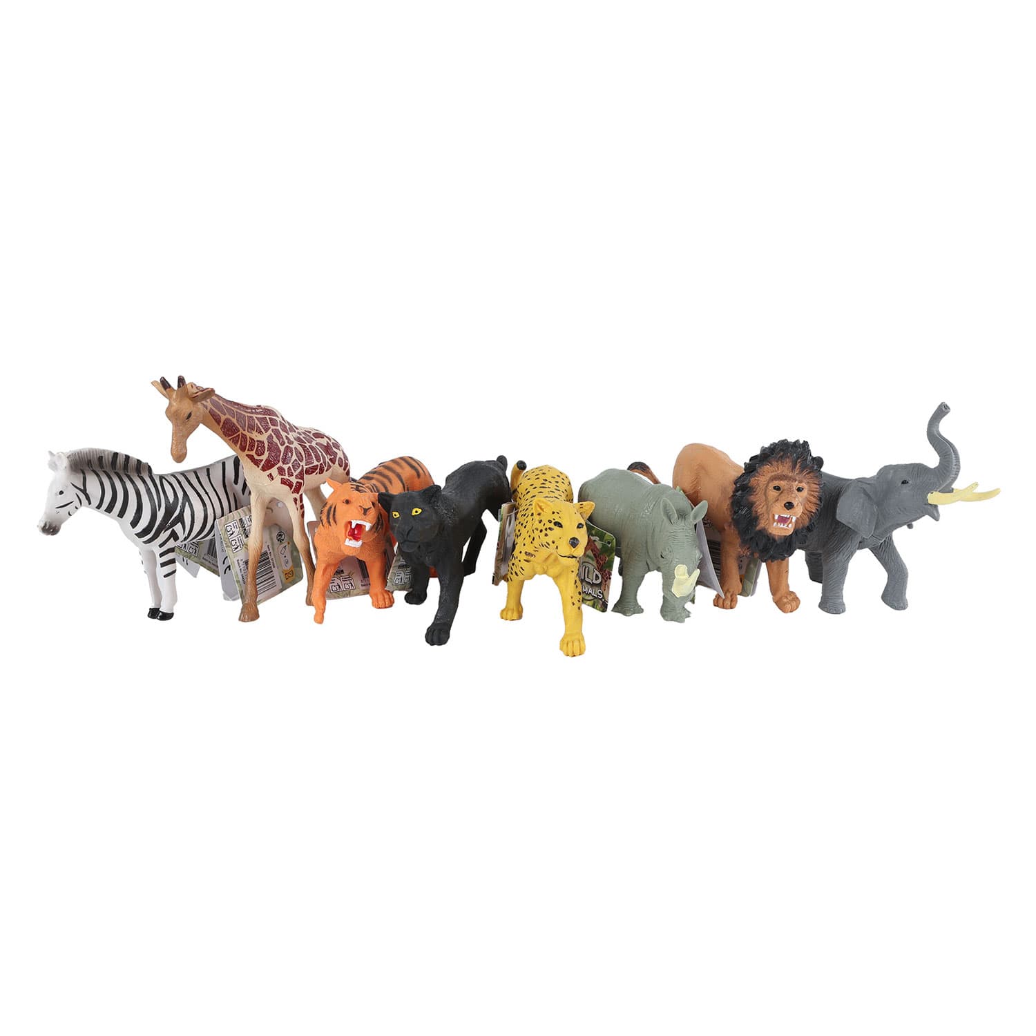 Jungle Expedition Wilde Dieren - 8st.