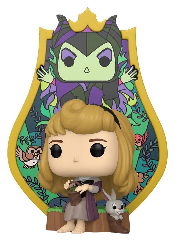 Disney: Funko Pop! Deluxe - Princess Stained Glass - Sleeping Beauty - Aurora (Glass) (Vinyl Figure 1703)