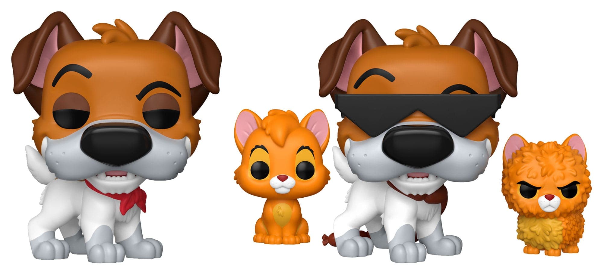 Disney: Funko Pop! Pop & Buddy - Oliver And Company - Dodger With Oliver (Vinyl Figure 1705)