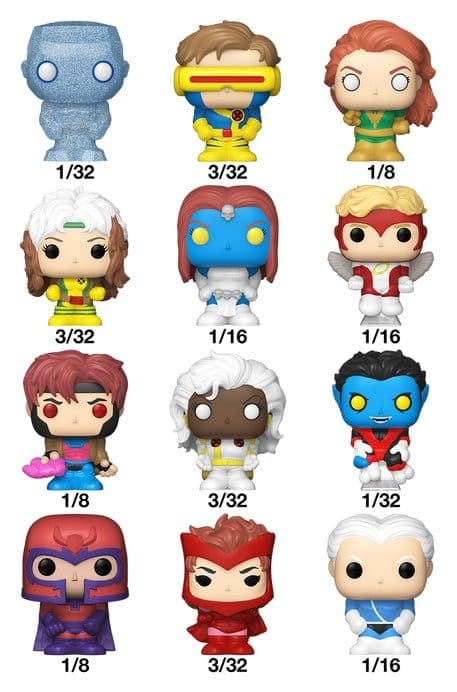 Marvel: Funko Pop! Bitty Pop Singles - X-Men (Assortimento)