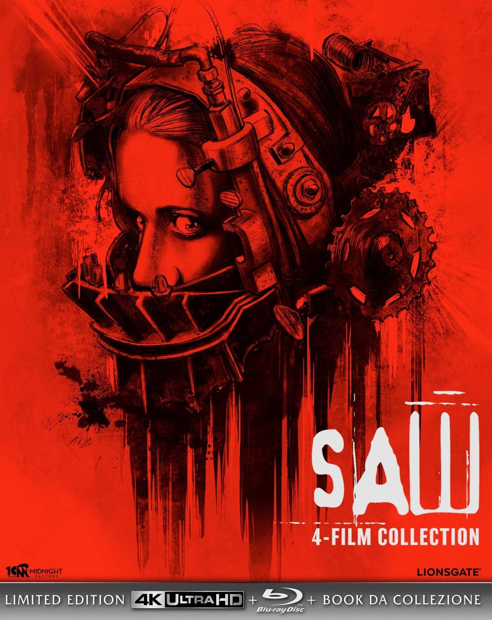 Saw Film Collection (4 4K Ultra Hd + 4 Blu-Ray)
